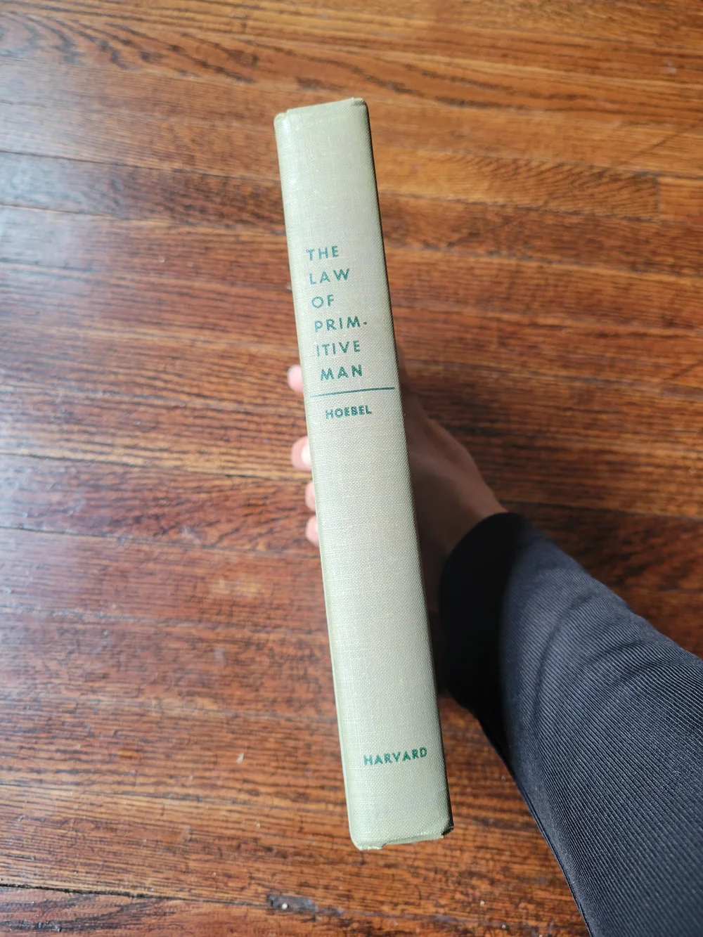 The Law of Primitive Man by E. Adamson Hoebel Hard Cover Book Vintage